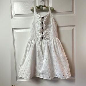 White Eyelet Dress